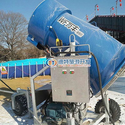 国产造雪机采用加强型焊接驱动桥